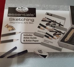 NIB Royal & Langnickel Essentials Sketching Beginners Art Set 66 pcs New/Sealed