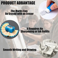 Pencil, Forever Pencil, Metal Alloy Writing Instrument, That Never Needs Shar…