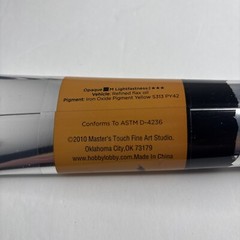 Master’s Touch Oil Paint HO500 Raw Sienna Art Supplies 6.8fl oz New