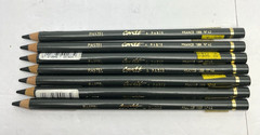 Lot of 7 VTG Conte A Paris France Pastel Colored Pencils 1355 Sepia Grey No. 42