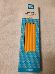 (60 PENCILS) Set Of 5 Pks Of Pen Gear No. 2 Wood Pencils. 12 Ct Each Pack New.