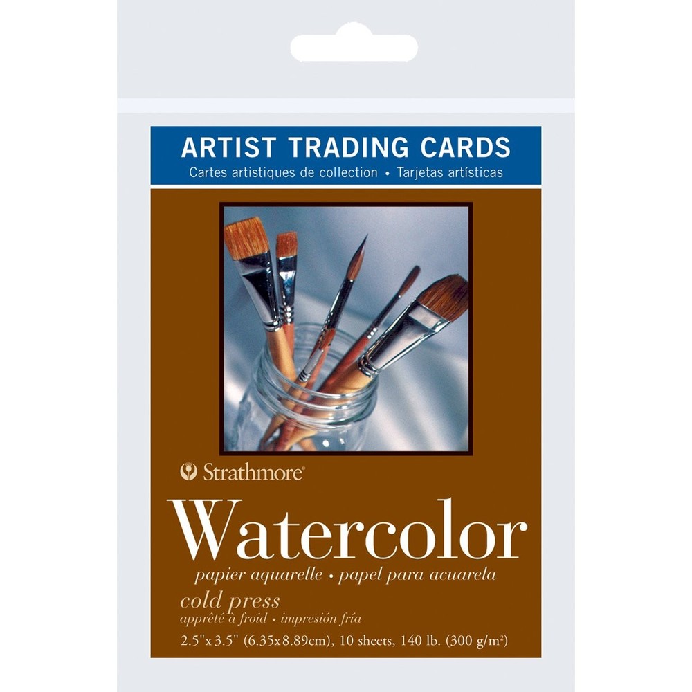 Strathmore (105-904 400 Series Watercolor Artist 10 Count (Pack of 1), White