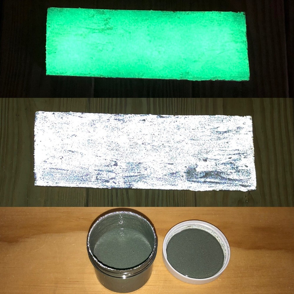 Non-Skid Reflective Glow Paint – 3 oz – Ultra-bright, Glow-in-the-dark, Non-skid