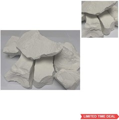 Natural Edible Chalk Chunks 4 Ounce White Lump Food Grade for Eating