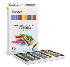 Liquidraw Soft Oil Pastels – 36 Pack | 1 Count (Pack of 36), Multicolor