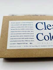 Heritage Glass Sample Glass Pack SIZE 1 Multiple Colors
