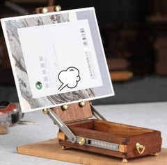 Handmade Wooden Artist’s Painting Table Box Easel with Storage Big