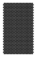Camouflage Paint Stencils Rifle Gun Airbrush Spray Mask Micro Hex & Ellipse