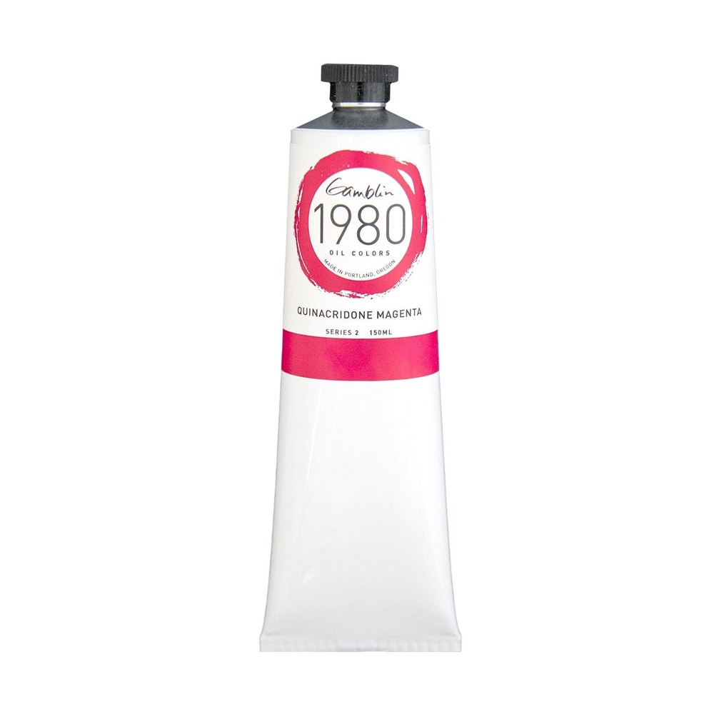 Gamblin 1980 Oil Quin Magenta 150Ml Office Product