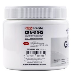 16.9oz 500ml Premium Gesso Universal Primer for Acrylic Oil Paint Pastels