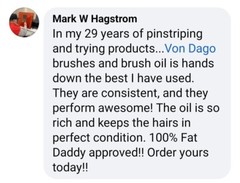 4oz NATURAL Animal Brush Oil “PRESERVATIVE” for Pinstriping & Lettering Brushes