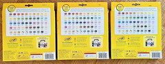 Crayola Colored Pencils 68-4050 50 Pre-Sharpened Nontoxic Bright Bold *3 PACK*