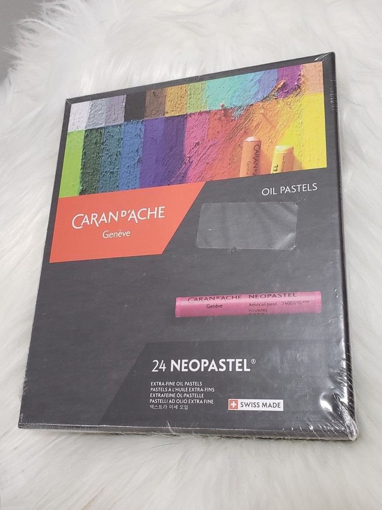 NEW SEALED Neopastel Oil Pastels Set Of 24 (7400.324) Caran D’ache