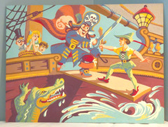 Peter Pan Paint-by-Number Vintage 50’s-60’s PBN Craftint 16″x12″ Excellent RARE