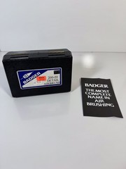 Vintage Badger Model 200-20 Detail Airbrush Kit Manual Case
