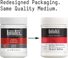237ml Crack Resistant Gloss Gel Medium – Versatile for All Painting Surfaces