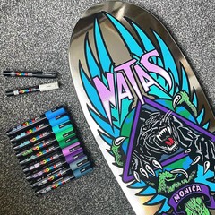 Acrylic Marker Pen 0.9-1.3mm Water-Based Graffiti Art Painting Drawing 1pc