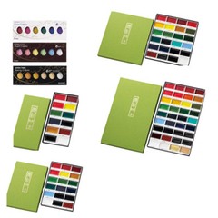Kuretake Gansai Tambi 6 12 18 24 36 colors Japan Water pigment color