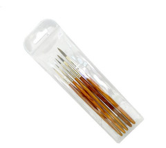 HWAHONG Artist Detail Paint Brushes Pointed Round Brush 345 1Set (5ea Brushes)