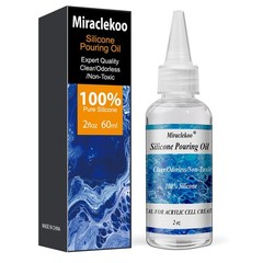 Silicone Pouring Oil Cell Activator Pure 2 Fl Oz (Pack of 1), Clear