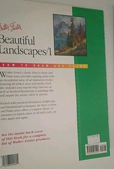 Lot of 3 Walter Foster Books How To Paint Draw Flowers, Wave Action, Landscapes