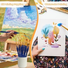Miniature Paint Brushes Set 12pcs, Paint Brushes for Acrylic Painting, Art