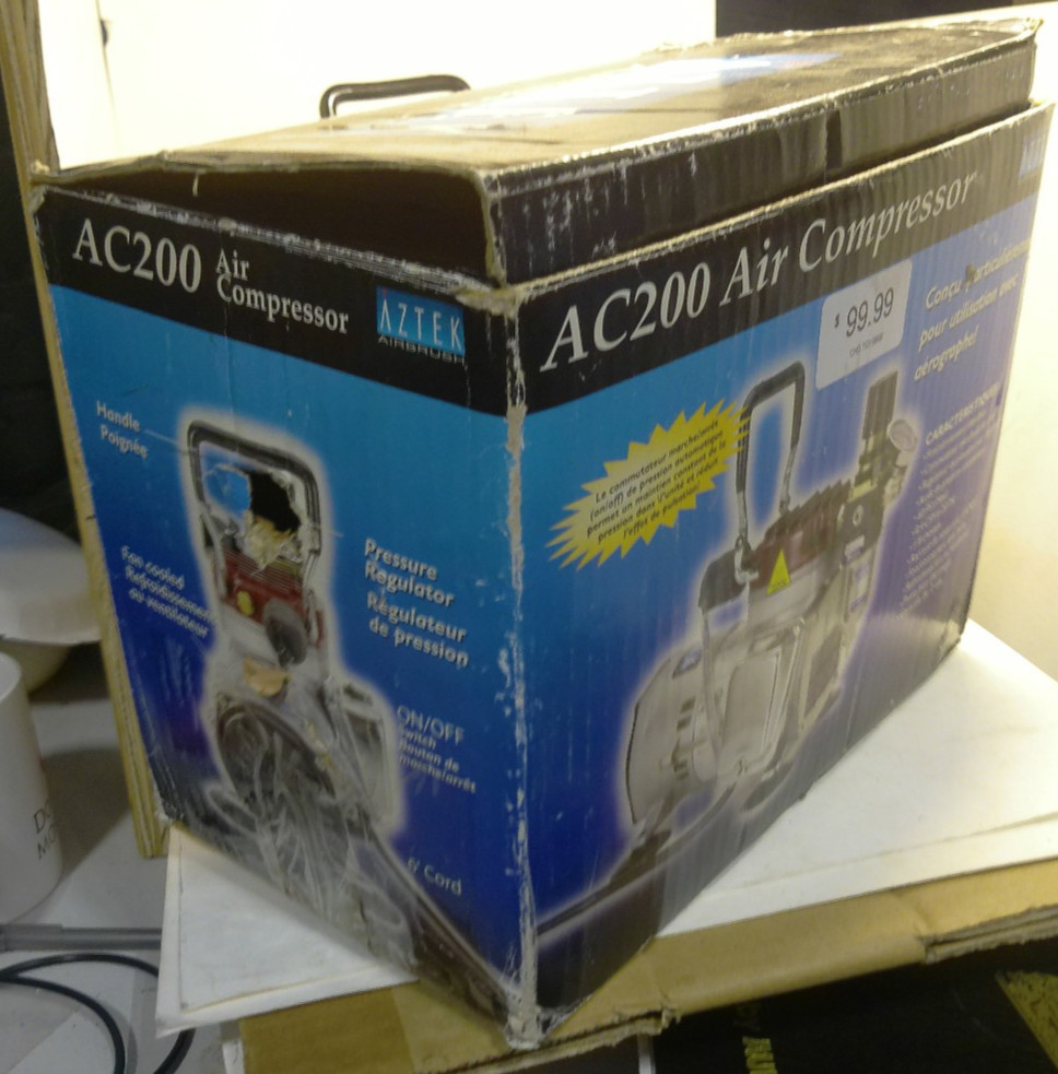 Aztek AC200 Compact Airbrush Compressor