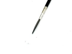 Andrew Mack 169 Blue Squirrel Black Synthetic Mix Quill Brush Size 4