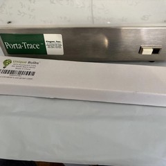 Porta Trace Gagne Inc. Light Box Tested Works With Extra Bulb