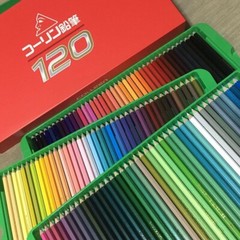 Colleen 120 Color Japan Premium Children Art Drawing Filling Strong No Brittle