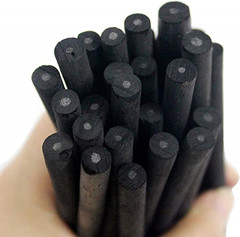 Vine Charcoal Soft Black Charcoal Sticks for Drawing Sketching and Fine Art