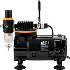 SucceBuy Professional Dual-Action Airbrush Kit 120W Electric Spray Gun Air Brus