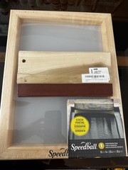 Speedball Screen Printing Kit with Inks, Accessories