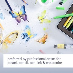 Canson Artist Series Mixed Media Book, Side Wire Bound, 7×10 inches, 40 Sheet…