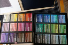 2022 MUNGYO GALLERY ARTISTS SOFT OIL PASTEL MOPV-120P 120 Color