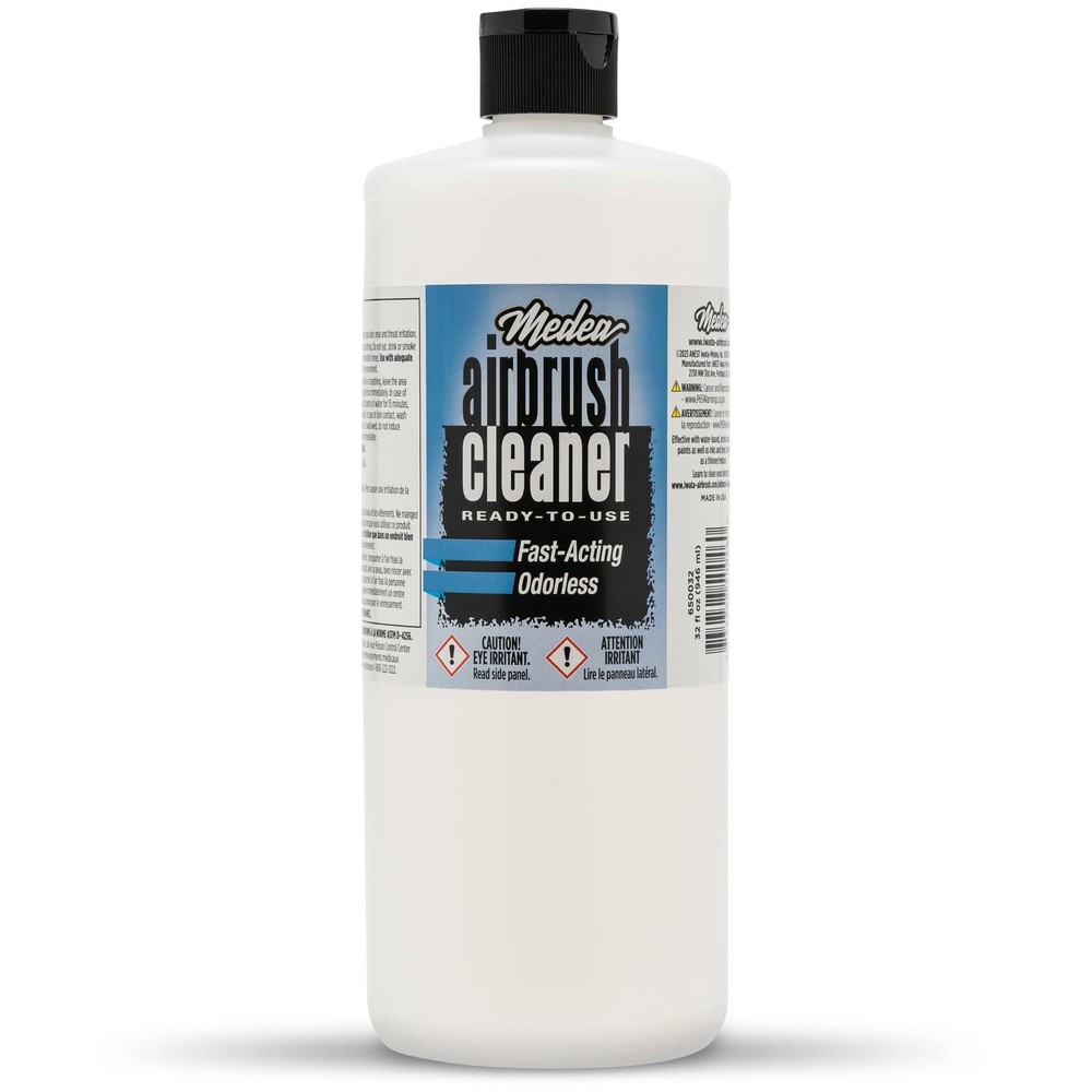 Medea Airbrush Cleaner 32 Oz – Ready-to-use Solution For Air