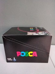 uni-ball POSCA PC-5M Water-Based Paint Markers 1.8-2.5mm (Box of 10 Packs of 8)