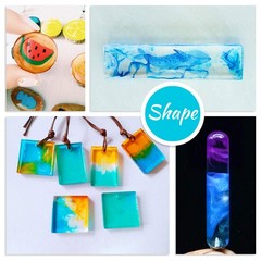 Epoxy UV Resin Pigment – 24 Color Liquid Dye for Art, DIY Jewelry Making – Co…