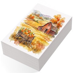 240 Sheet 2.5×3.5 Inch Bulk Watercolor Paper 110lb 230gsm Cold Press White
