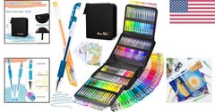 Vibrant 100-Color Glitter Gel Pens for Journaling & Crafting – Gift Ready!