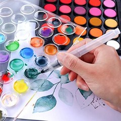 Watercolor Paint Set, 48 Color B-48 Water Color Set Style B-48 Water Color Set