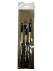 Dynasty Black Gold Wave Shader Artist Brush