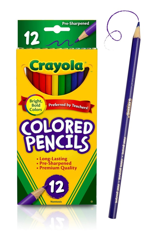 Crayola Colored Pencils 7 In. Extra Long