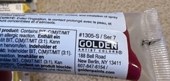 Golden Acrylic Heavy Body Paint, Mixed Sample 1 oz Set Of 8 Lot