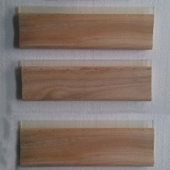 3 pcs 13″ Screen Printing Squeegee Manual Wood Scraper 33cm Press Tool