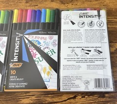 BIC Color Collection Intensity Fineliner Marker Pen, Assorted Colors 3 pks of 10