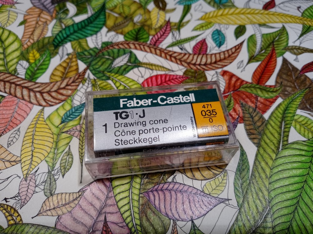 Faber Castell TG1-J Technical Jewel Pen .35+Koh-I-Noor+Rapidograph+Drafting+K&E