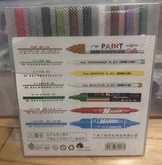 GuangNa Metallic Color Pens 10-Piece Set