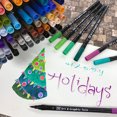 Zig Art & Graphic Twin Colouring Pen