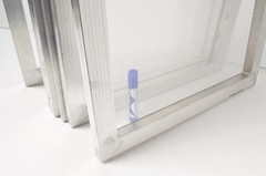 6 pcs Stretched Aluminum Screen Frame with Screen Mesh Silk Screen Printing Tool